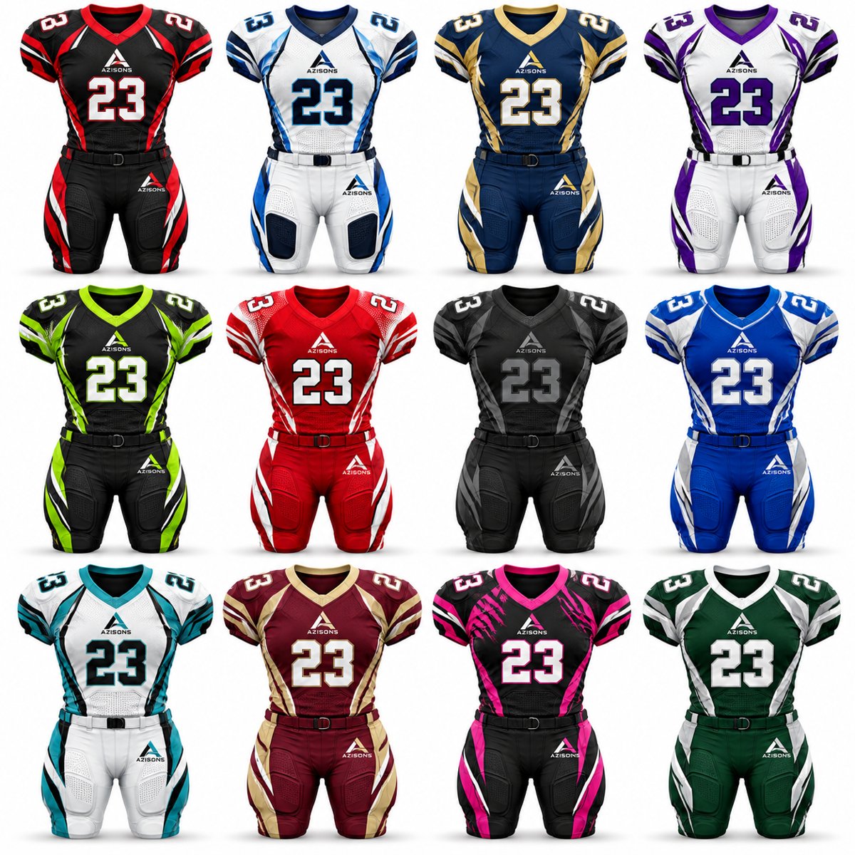 American Football Uniforms