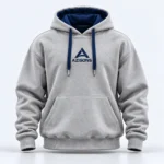 AZISONS custom pullover hoodie grey / navy